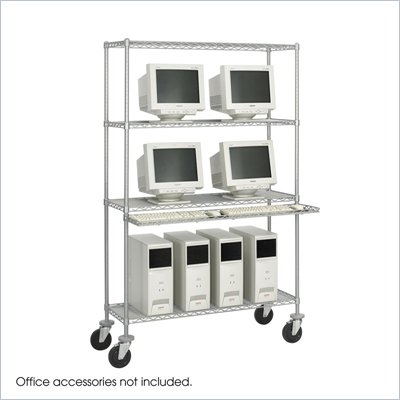 Safco 48"W Wire LAN Management System