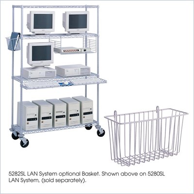 Safco Wire Utility Basket