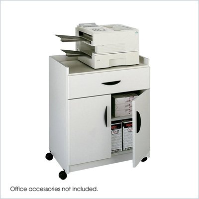 Safco Deluxe Mobile Stand in Gray