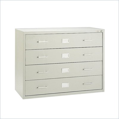 Safco Computer Multi-Media Cabinet in Putty