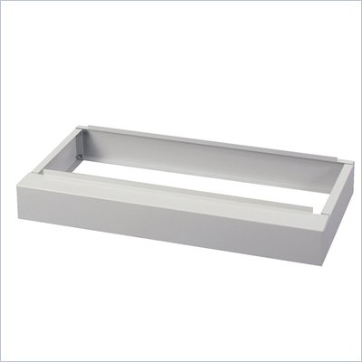 Safco Computer Multi-Media Cabinet Base in Light Gray