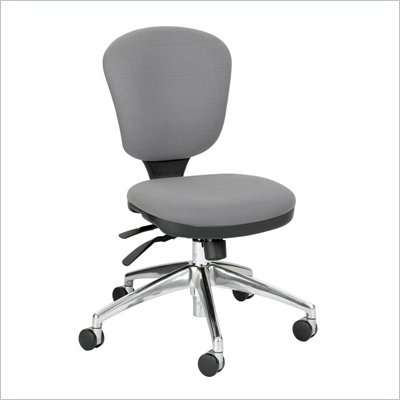 Safco Metro Mid Back Task Chair in Gray