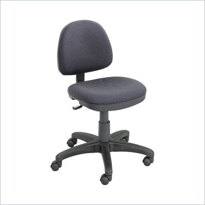 Safco Multi-Use Mid Back Chair in Gray