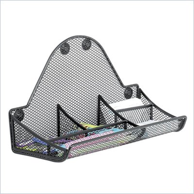 Safco Onyx  Magnetic Mesh Accessory Tray, Set of 6