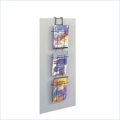 Safco Panel/Wall Rack (Set of 6)