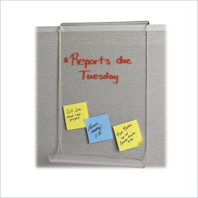 Safco Clear Acrylic Dry Erase Board (Set of 5)