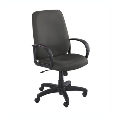 Safco Poise Black Executive High-Back Office Chair