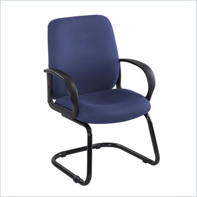Safco Poise Blue Executive Guest Seating with Cantilever Base