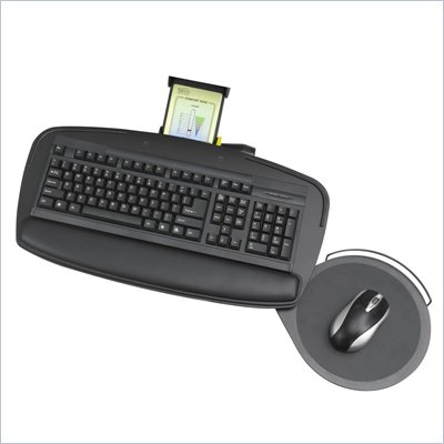 Safco Premier Series Keyboard Platform with Control Zone
