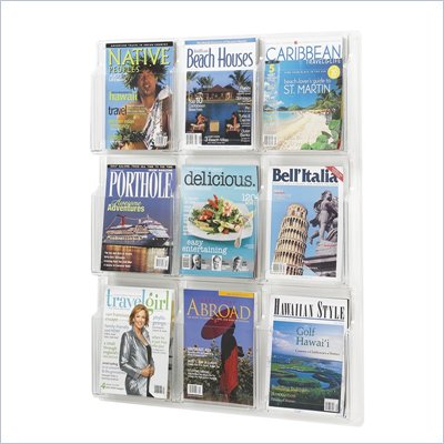 Safco Reveal 9 Magazine Display