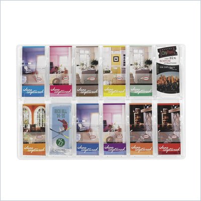 Safco Reveal 12 Pamphlet Display