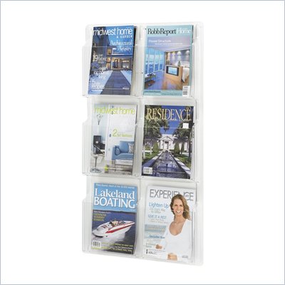 Safco Reveal 6 Magazine Display