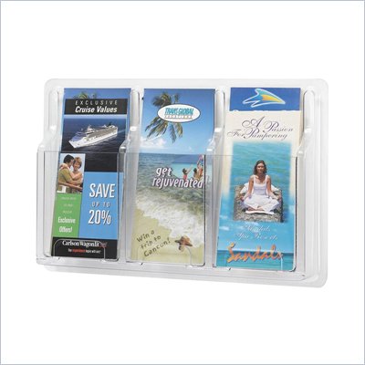 Safco Reveal 3 Pamphlet Display