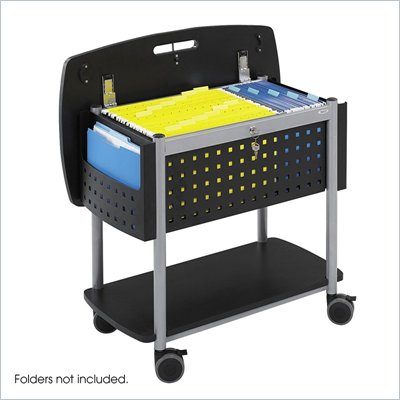 Safco Scoot Mobile File with Worksurface