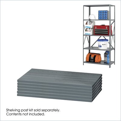 Safco 36"x18" Commercial Steel 5-Shelf Pack