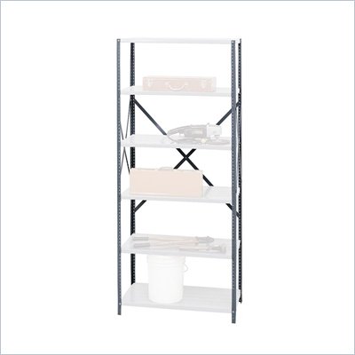 Safco Commercial Steel Shelving Post Kit