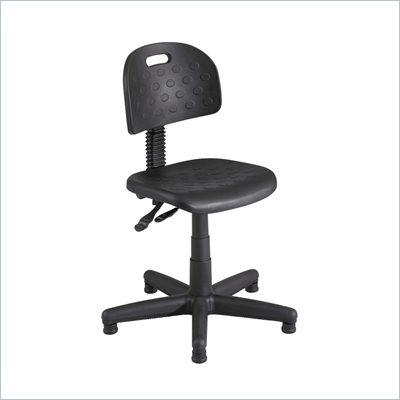 Safco Soft Tough Deluxe Black Task Chair/Drafting Stool