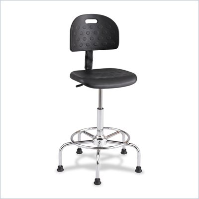 Safco Soft Tough Black Economy Industrial Drafting Chair