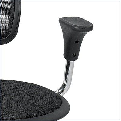 Safco Black T-Pad Arm Set for Mesh Stool