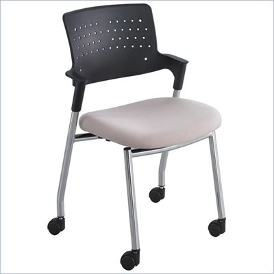 Safco Spry Guest Chair in Beige (Set of 2)