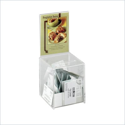 Safco Small Acrylic Collection Boxes