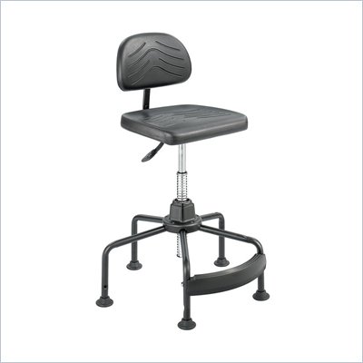 Safco Task Master Economy Industrial Chair in Black