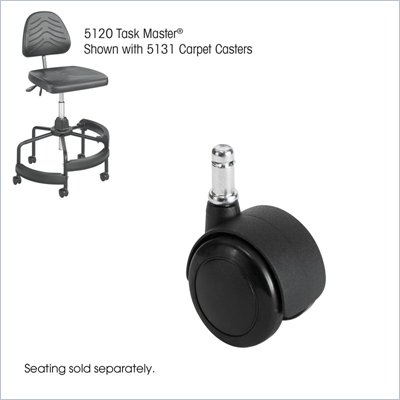 Safco Task Master Carpet Casters, 2"