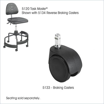 Safco Task Master Nylon Braking 2" Casters