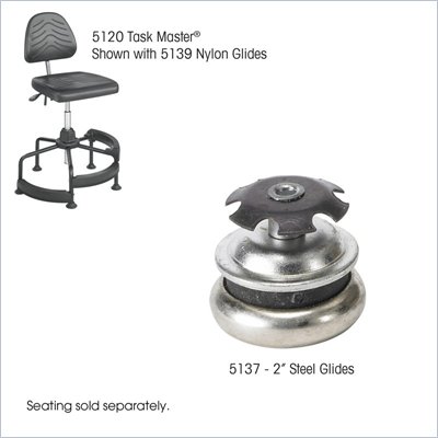 Safco Task Master 1" Steel Glides