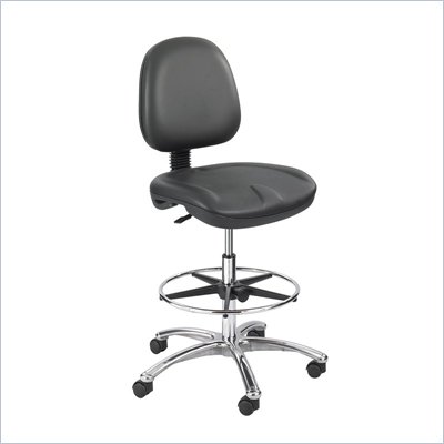 Safco True Comfort Black Economy Workbench Chair