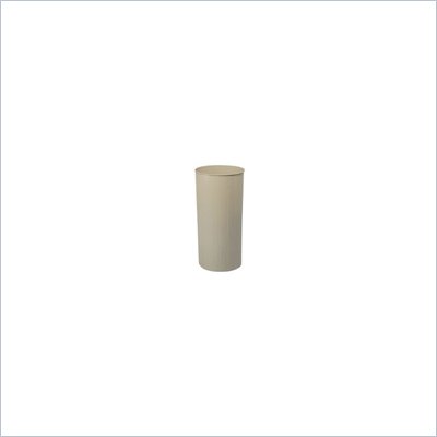 Safco 20 Gallon Round Steel Trash Can in Sand (Set of 3)