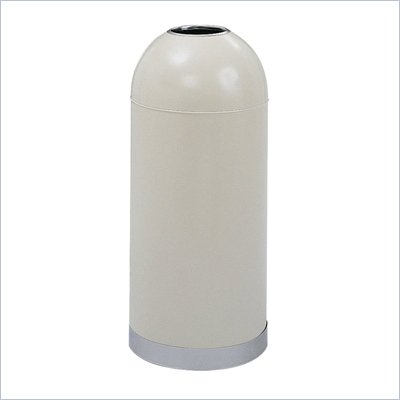 Safco Putty Open Top Dome Receptacles