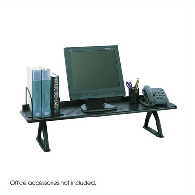 Safco Black 42" Desk Riser