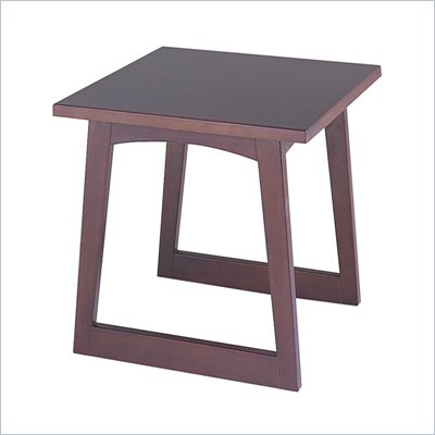 Safco Workspace Urbane Mahogany End Table