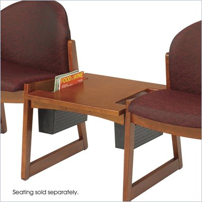 Safco Workspace Urbane Cherry Straight Connecting Table
