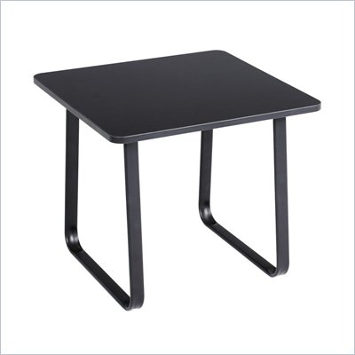 Safco Workspace Forge Collection Steel Black End Table