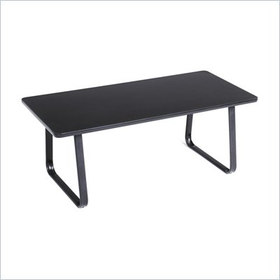 Safco Workspace Forge Collection Rectangular Steel Black Coffee Table
