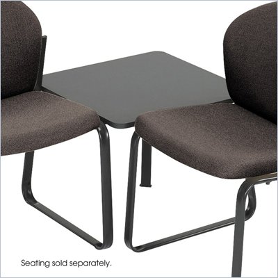 Safco Workspace Forge Collection Steel Black Corner Connecting Table