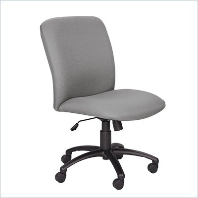 Safco Uber Big and Tall High Back Task Chair in Gray
