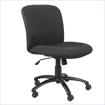 Office Chair Tall on Safco Uber Big And Tall Mid Back Task Chair In Black 3491bl