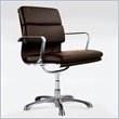 Eurostyle Earl Visitor's Chair in Dark Brown by Eurostyle