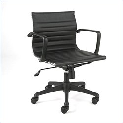 Eurostyle Stuart Low Back Office Chair in Black