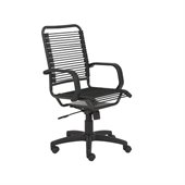 Eurostyle Baldwin High Back Black/Graphite Black Office Chair