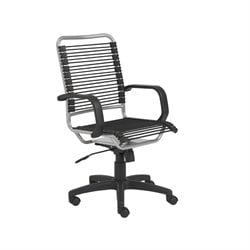 Eurostyle Baldwin High Back  Black/Aluminum Office Chair