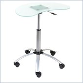 Eurostyle Meg Laptop Stand in Aluminum
