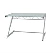 ADD TO YOUR SET: Eurostyle Zaki Deluxe Medium Size Glass Top Computer Desk