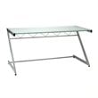 ADD TO YOUR SET: Eurostyle Zaki Deluxe Large Glass Top Computer Desk