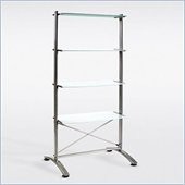 Eurostyle Boss 4 Shelf Storage Unit in Graphite Black