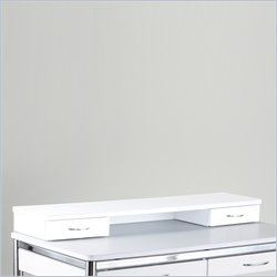 Eurostyle Lang Leather Hutch in Black, White or Brown
