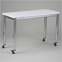 Eurostyle Laurence Leather Side Return Table